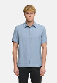 Hemd Kurzarm KSEckdahl Ashley Blue
