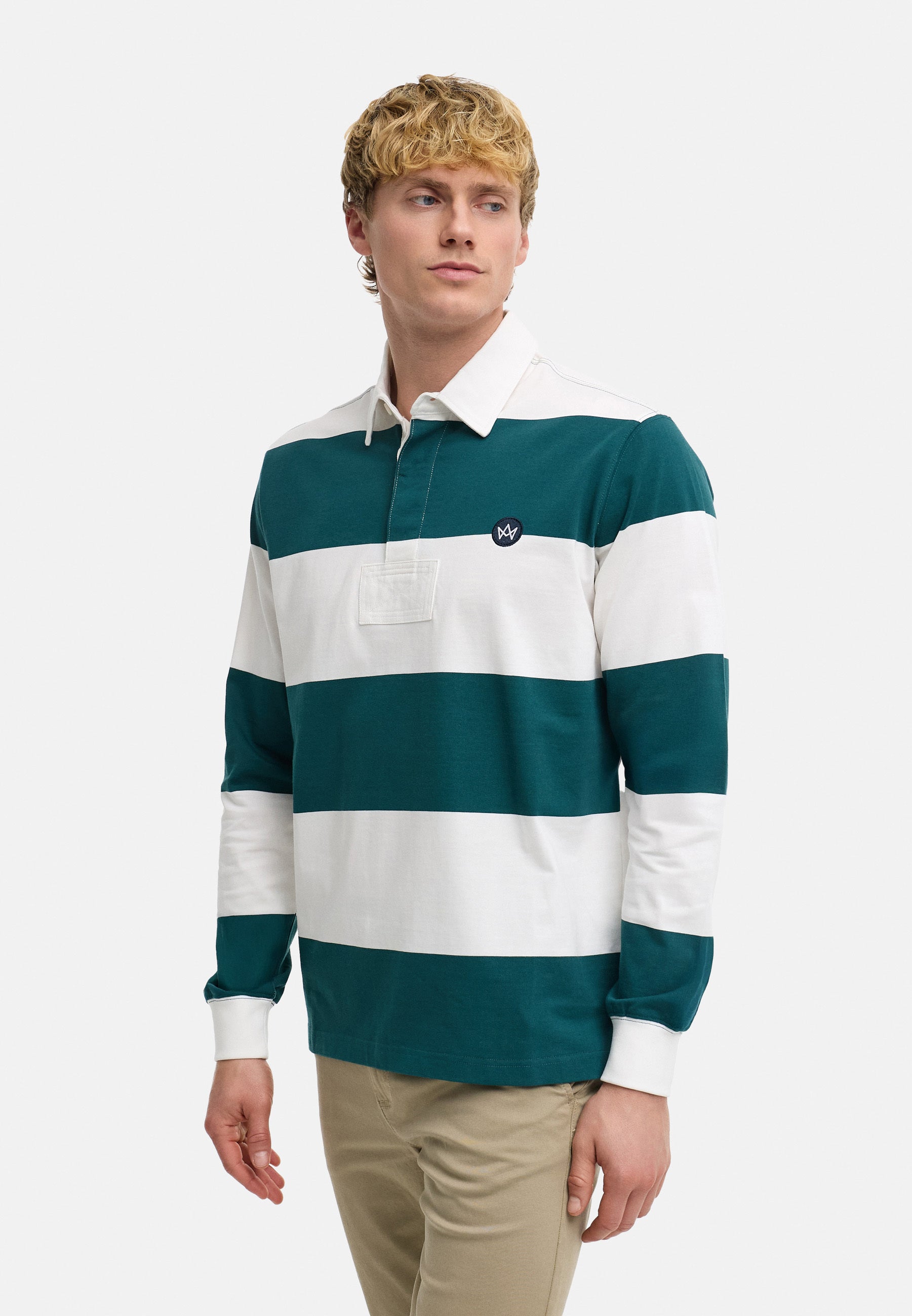 Langarmshirt KSLark Polo Pine Green Produktbild