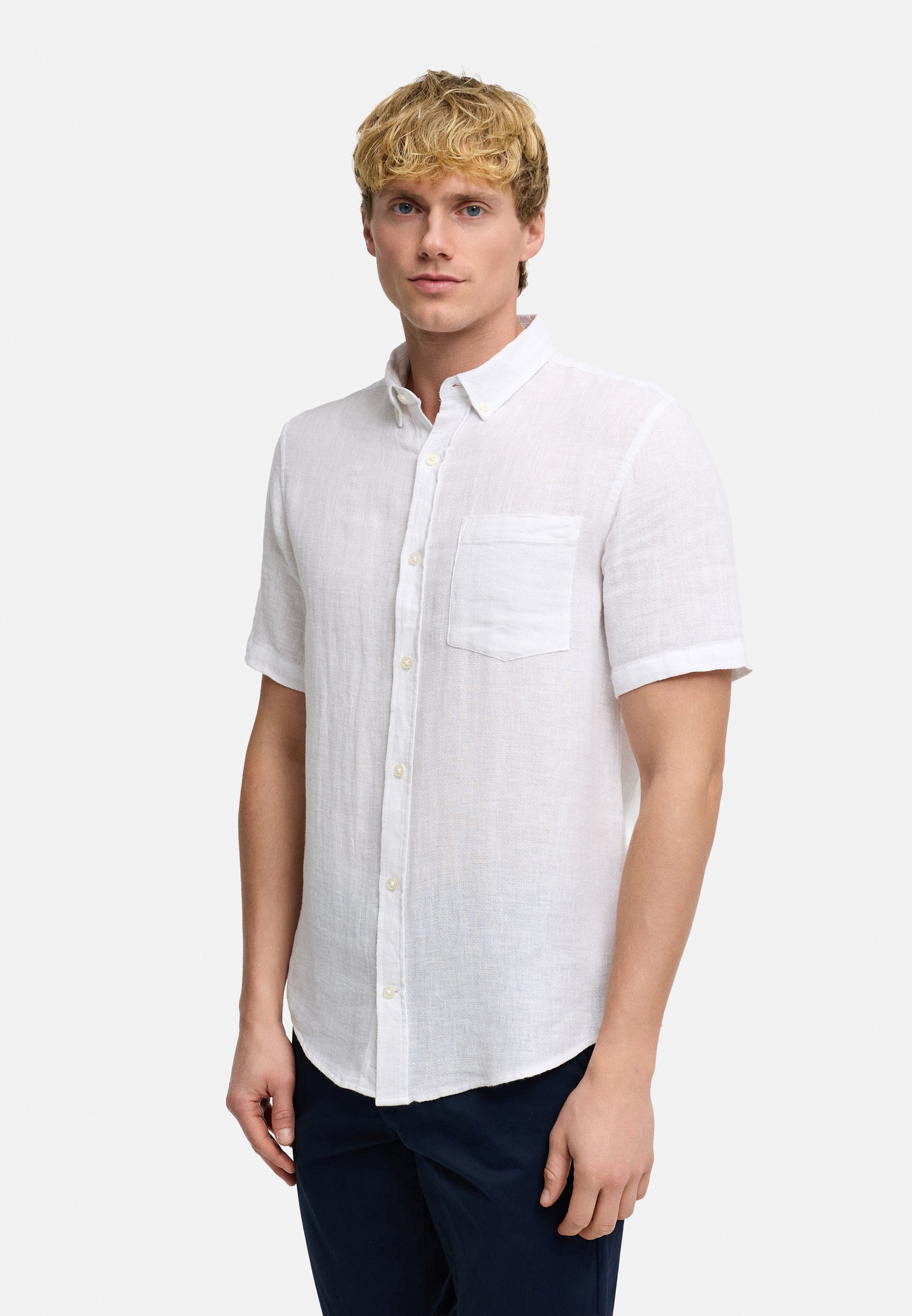 Hemd Kurzarm KSGallagher Offwhite Produktbild
