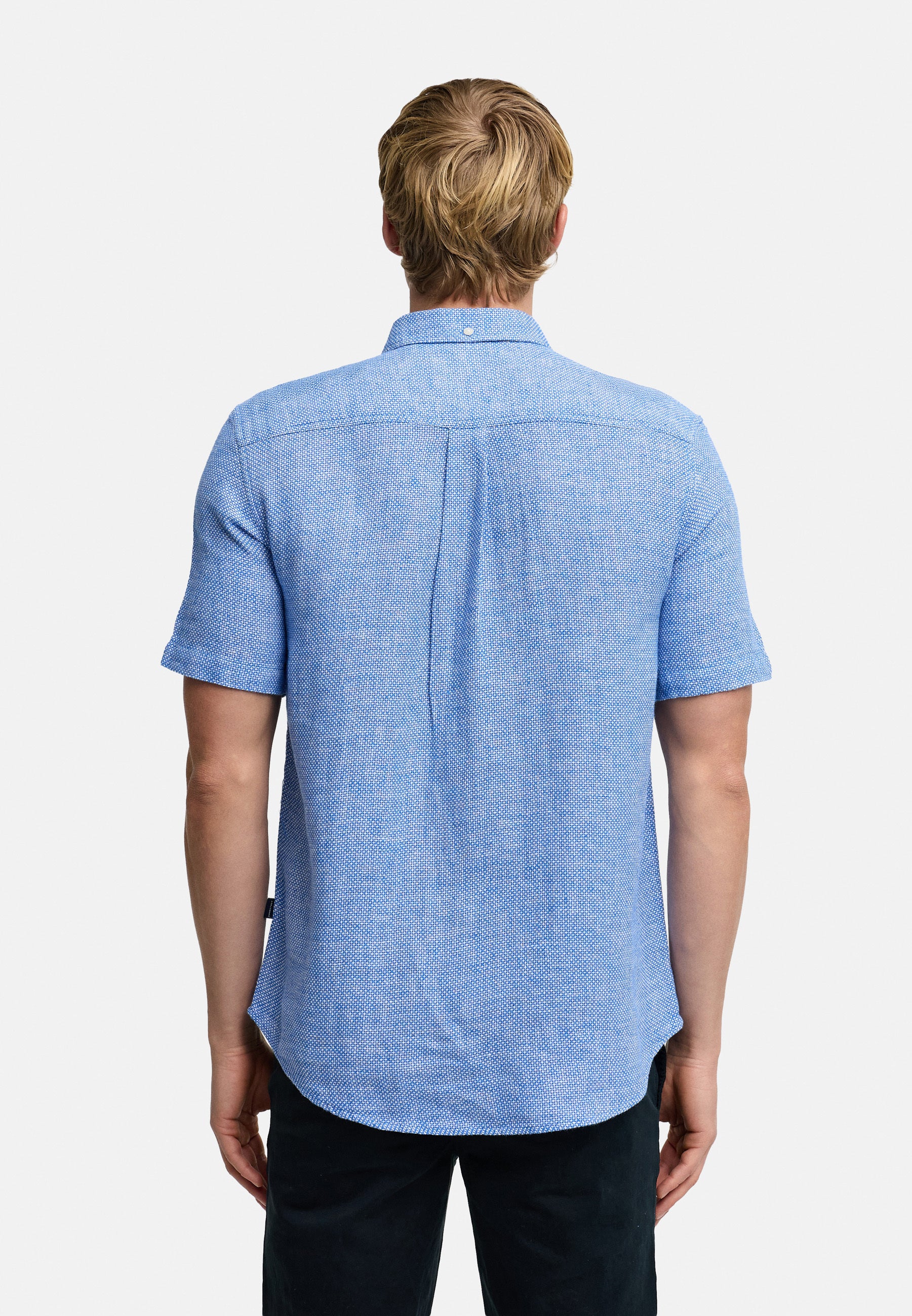 Hemd Kurzarm KSGallagher Palace Blue Produktbild