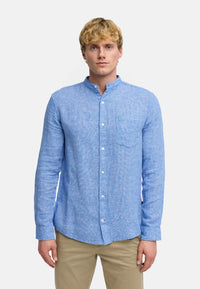 Hemd Langarm KSGallagher Palace Blue