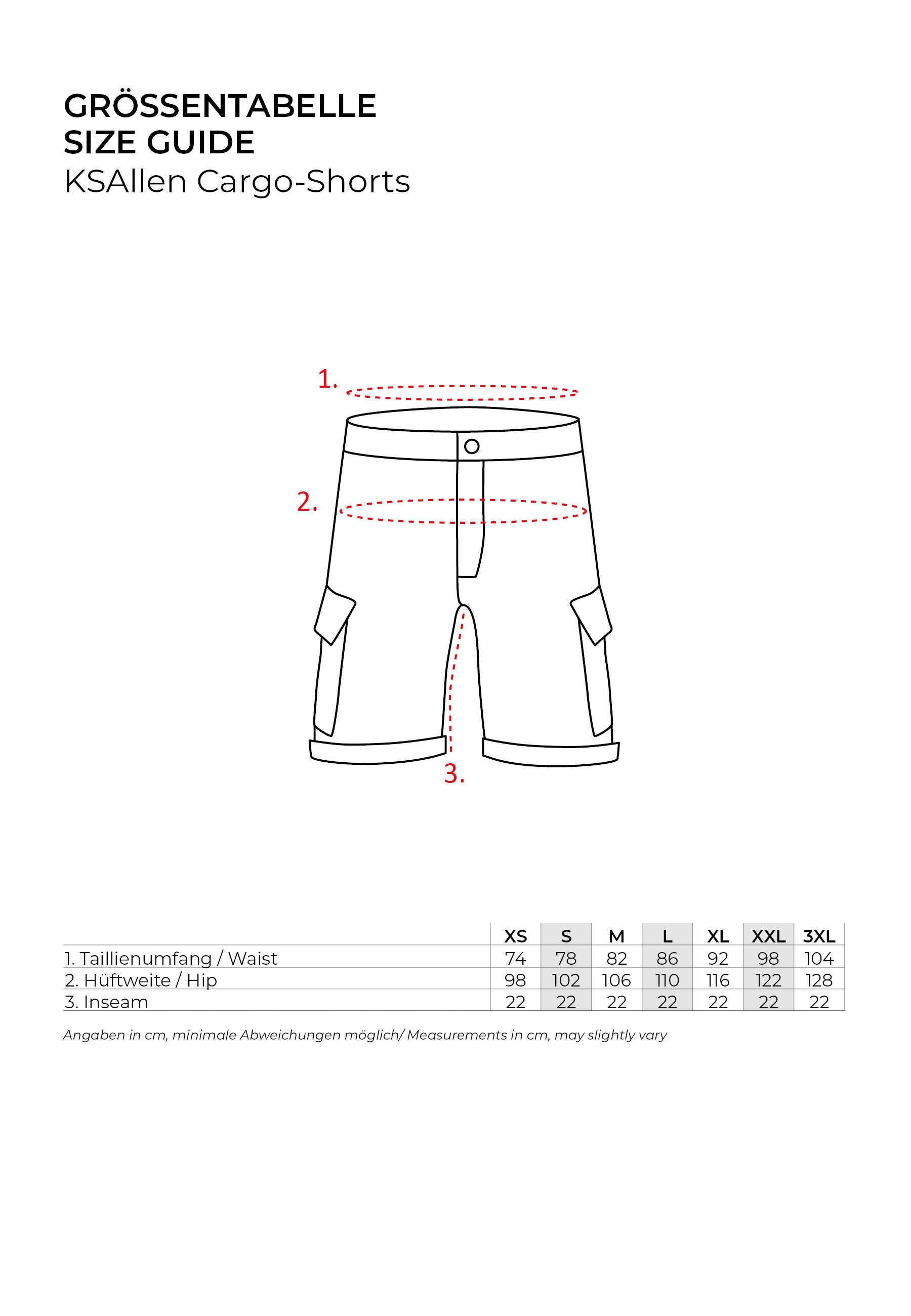Shorts Cargo KSAllen Fungi Produktbild
