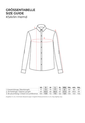 Hemd Langarm KSArlin Surf Produktbild