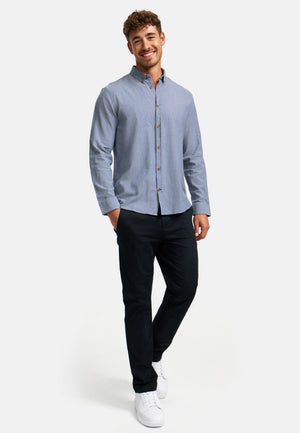 Hemd Langarm KSJohan Diego Navy Mix Produktbild