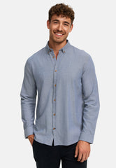 Hemd Langarm KSJohan Diego Navy Mix