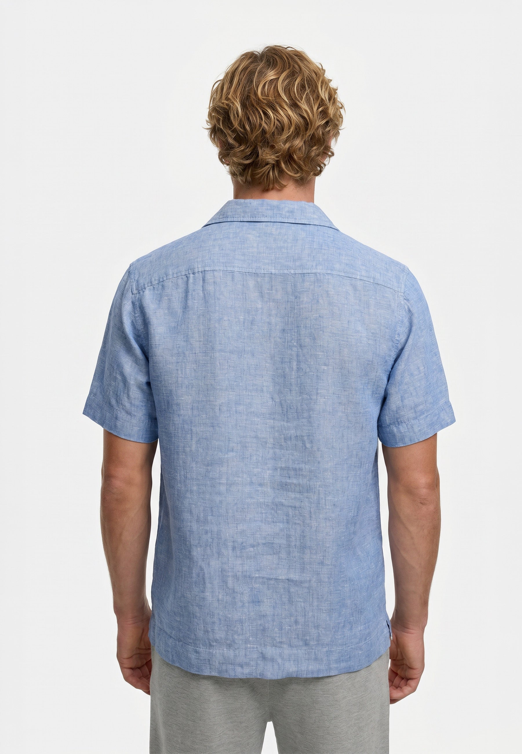 Hemd Kurzarm KSAyers Federal Blue Produktbild