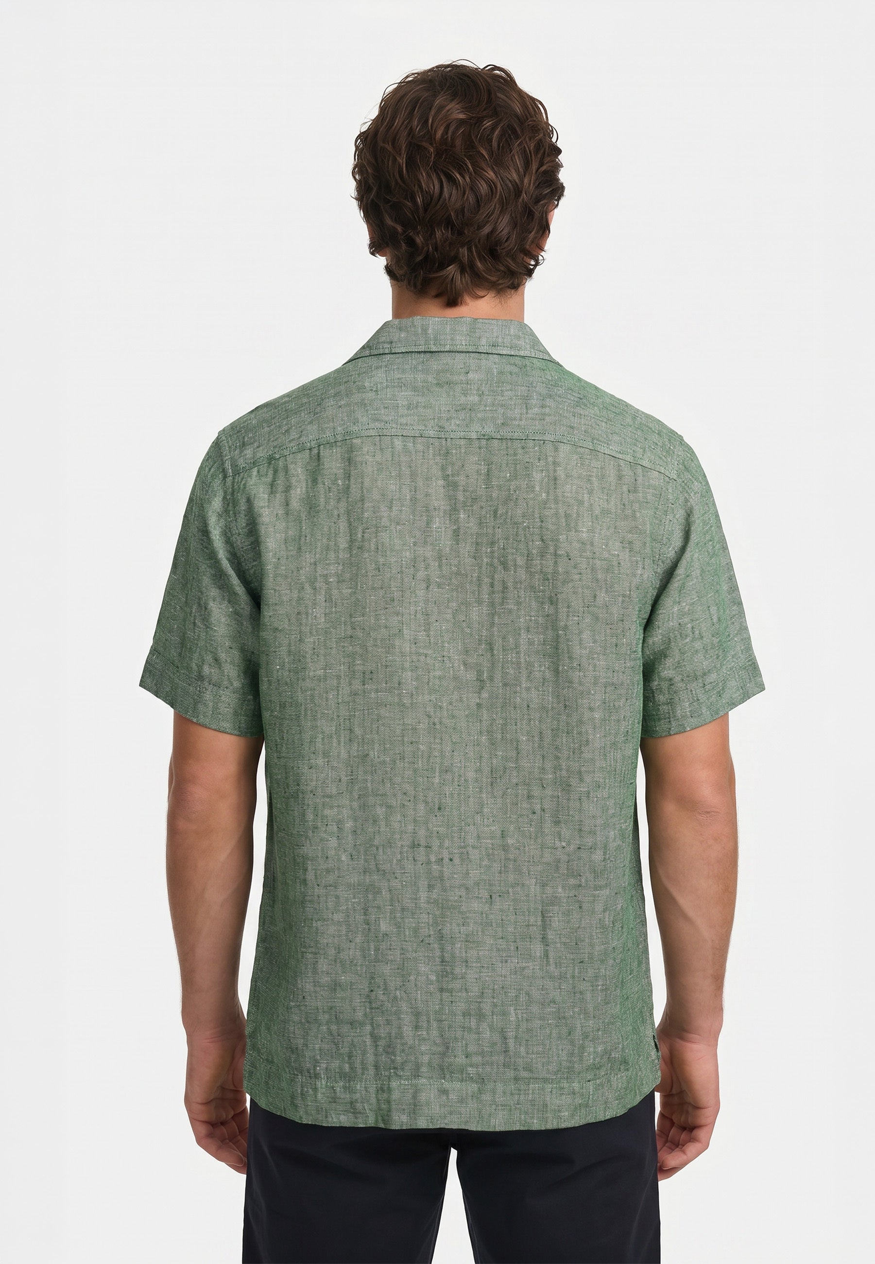 Hemd Kurzarm KSAyers Hedge Green Produktbild