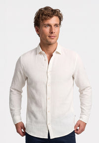 Hemd Langarm KSAvery Offwhite
