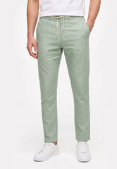 Pantalon chino KSAlbert vert haie