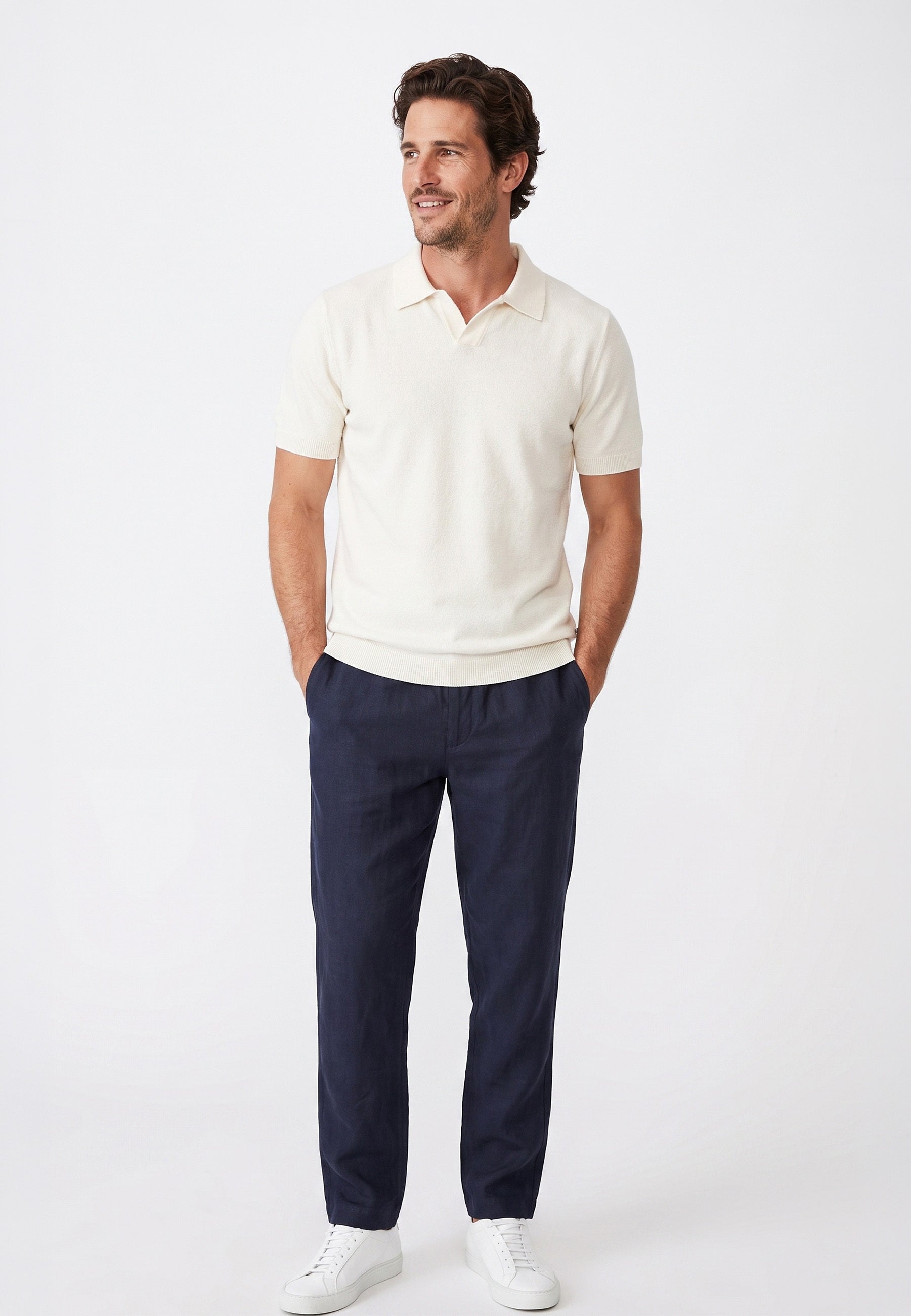 Poloshirt KSBlake Strick Vanilla Ice