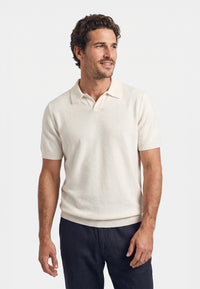 Poloshirt KSBlake Strick Vanilla Ice