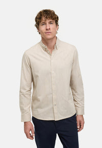 Long-sleeve shirt KSHarnmark White Pepper