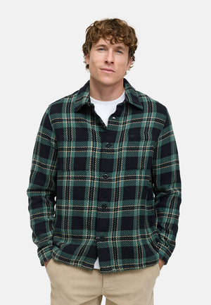 Hemd Langarm KSNorroth Kariert Sagebrush Green Produktbild
