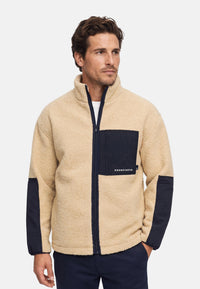 Übergangsjacke KSSteele Teddy Fleexe White Pepper