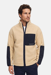 Übergangsjacke KSSteele Teddy Fleexe White Pepper