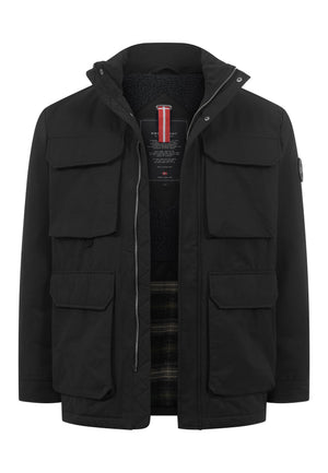 Parka KSMonty gefütterter Mantel Black Produktbild