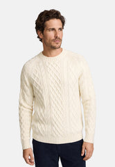 Pull en tricot KSWard Crew Neck Vanilla Ice